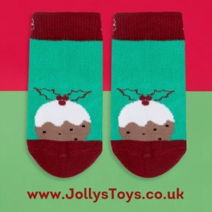 Blade & Rose Christmas Pudding Socks